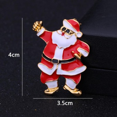 2020 New Christmas Brooch Hot Sale Brooch Christmas Tree Brooch Snowman Pin